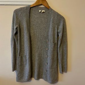 Grey XS Cashmere sweater from Moth - brand of Anthropologie